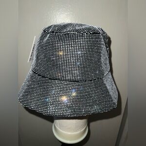 F21 Rhinestone Bucket Hat - NWT